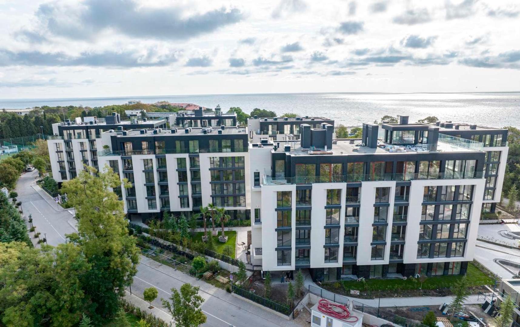 Sea Flats With Parking And Pool In Azur Residence Saints Constantine and Helena Luaran gambar